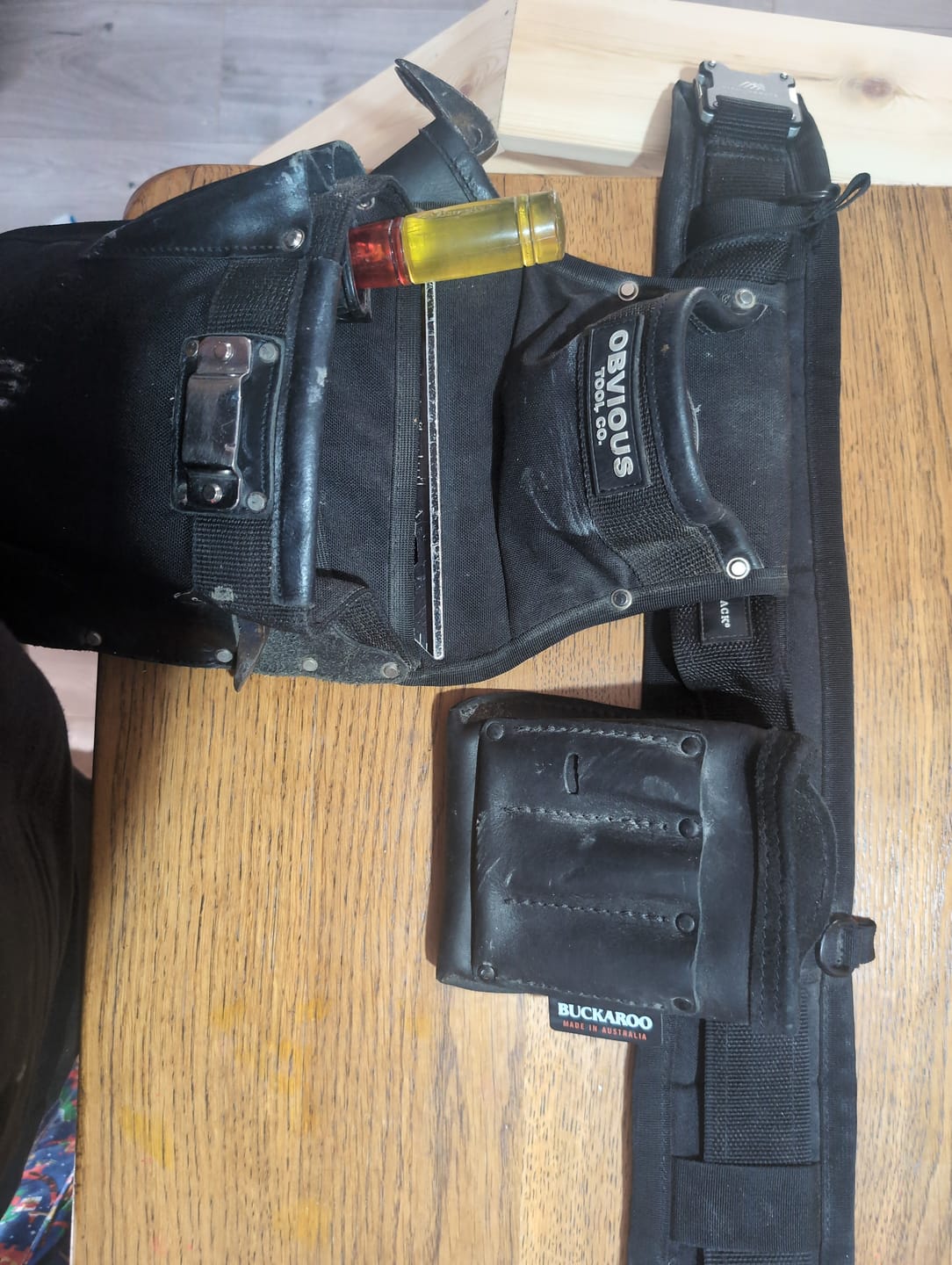 Customer photo review of Buckaroo Toolbelts | Fastener Pouch