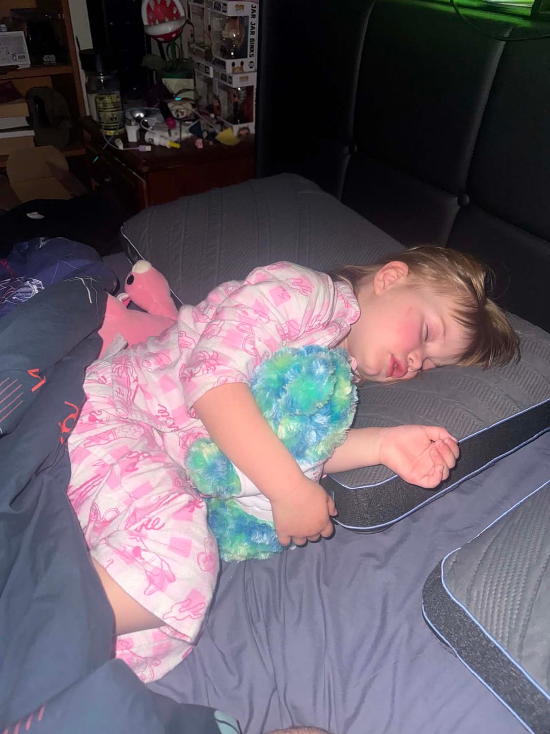 Customer photo review of Think Of This Is A Hug From Heaven - Personalized Memorial Teddy Bear