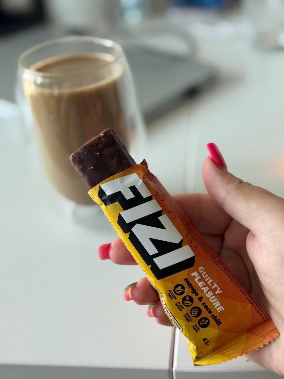 Customer photo review of Almond Caramel