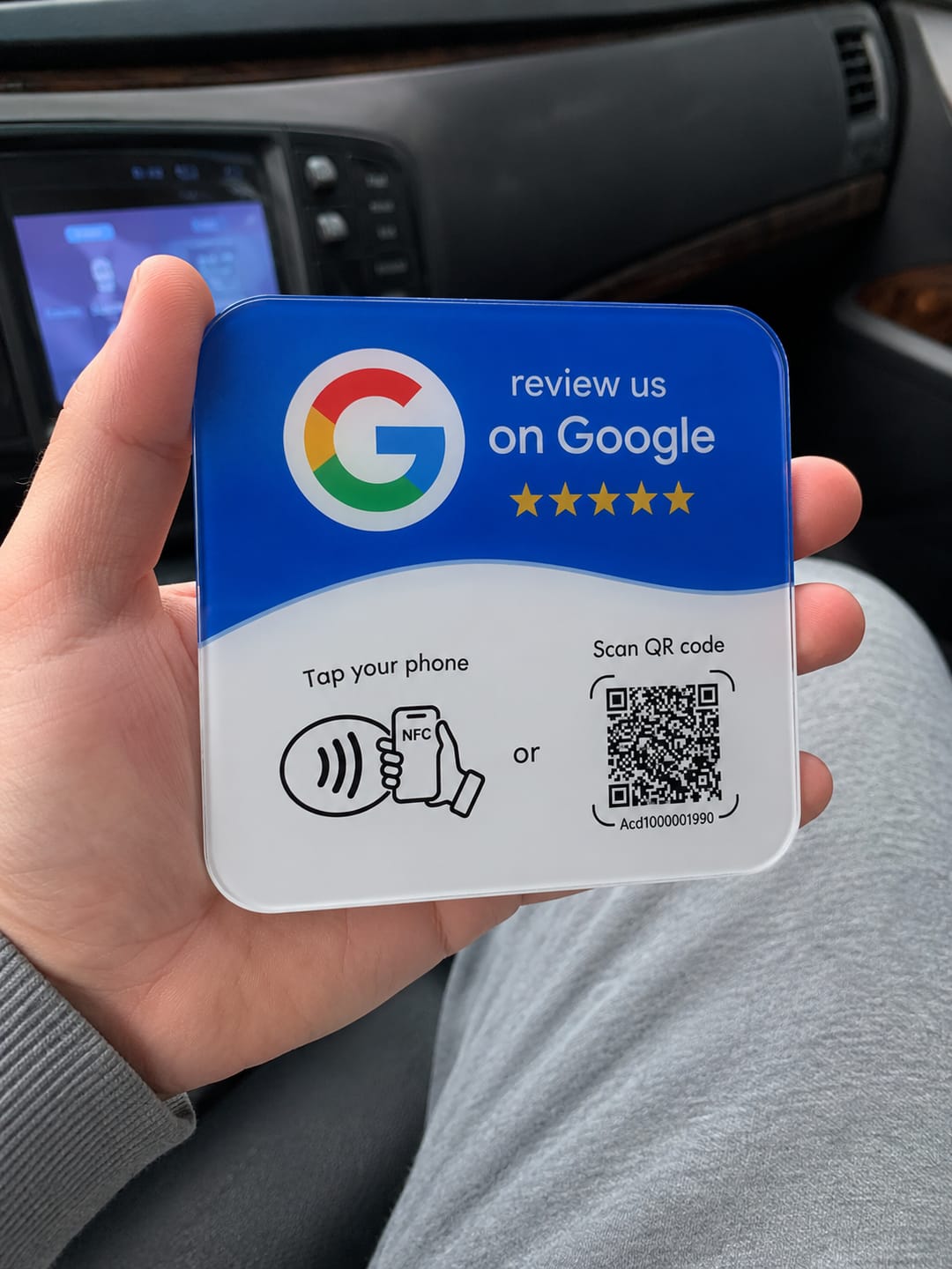 Customer photo review of Expositor Reseñas Google