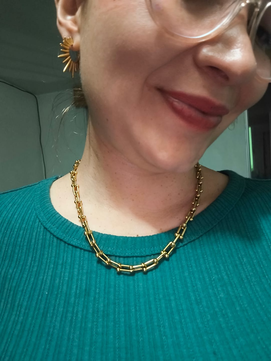 Customer photo review of Collar Tifany