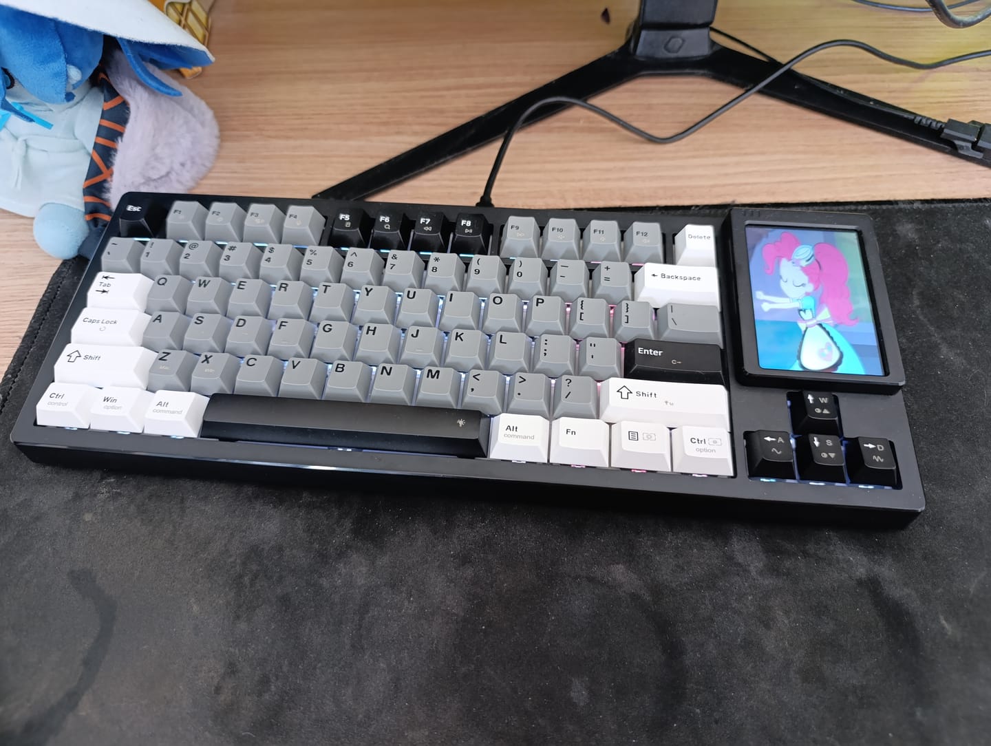 Customer photo review of Womier DUO87 Mekanik Klavye