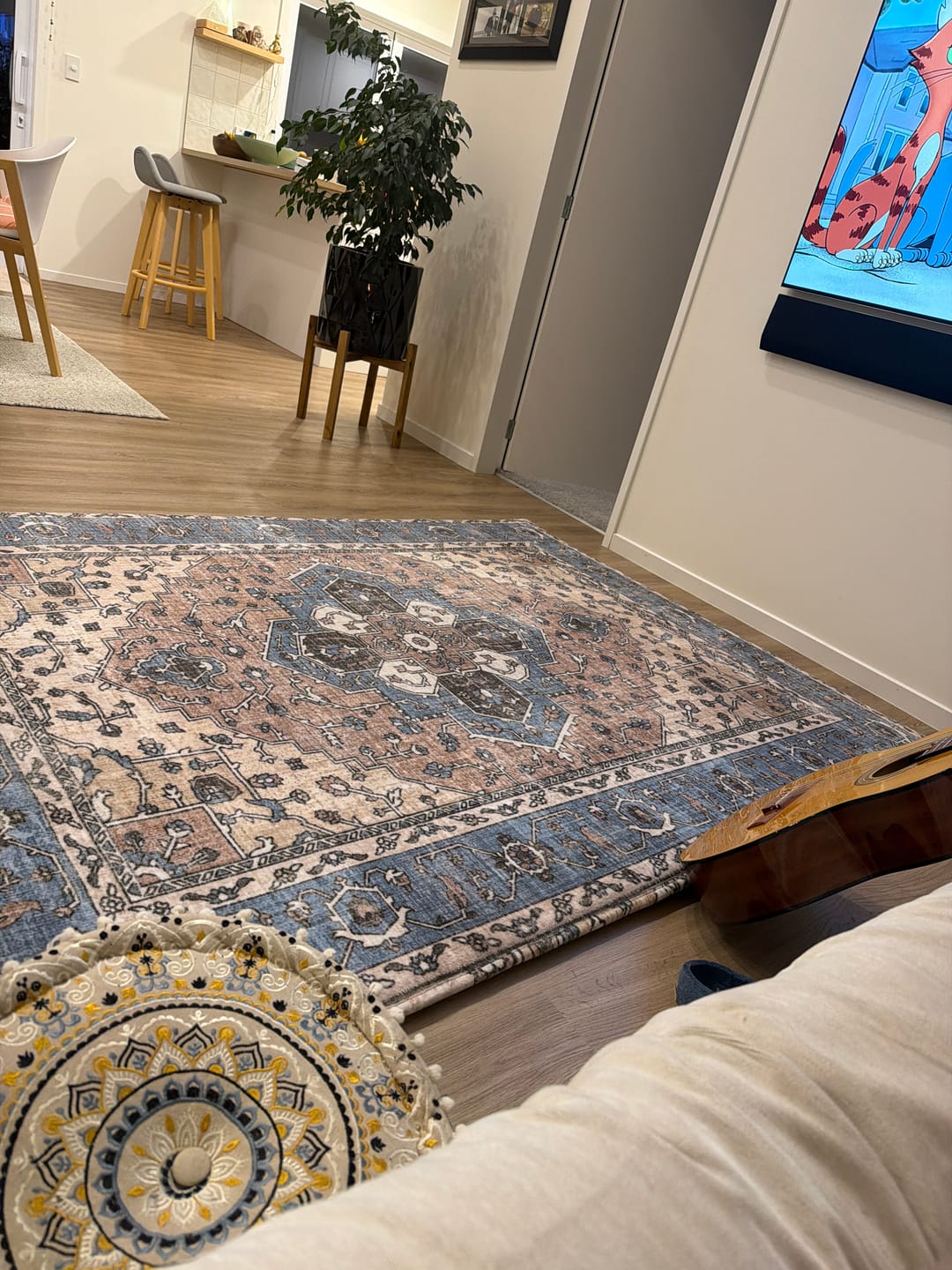 Customer photo review of Designer Relax Mat - 35mm Thick Foam Base