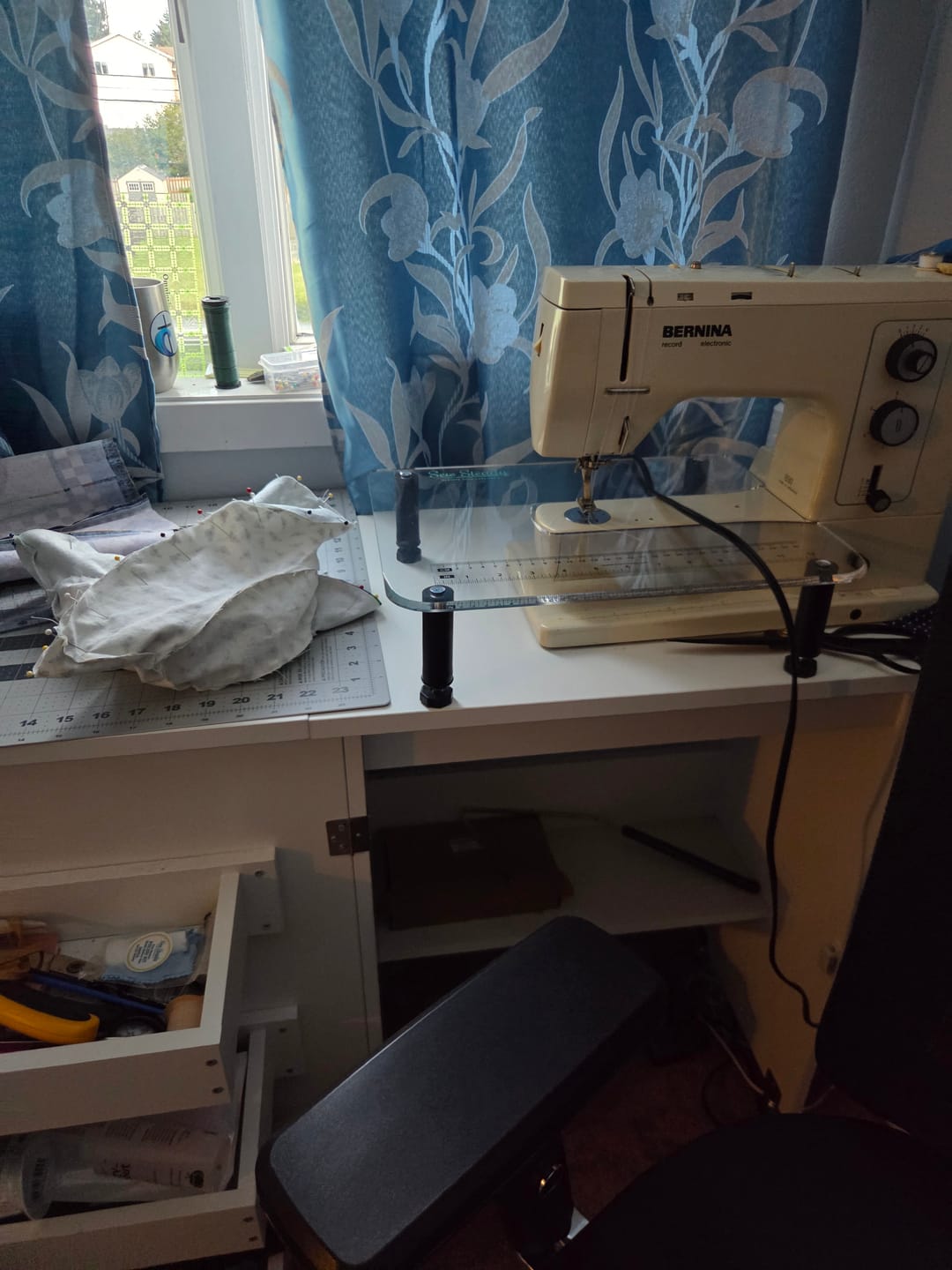 Customer photo review of Sew Steady Sewing Machine Extension Table