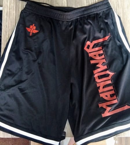 Customer photo review of MANOWAR BASKETBALL SHORTS