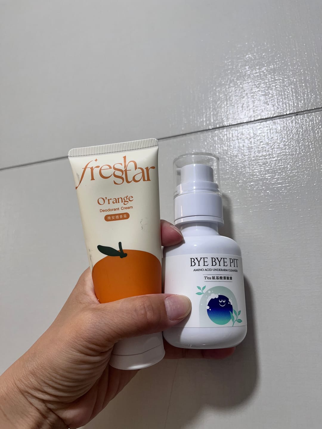 Customer photo review of 【加購優惠】T'ea 氨基酸潔腋露 100ml