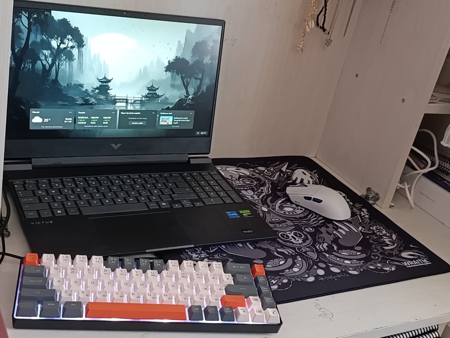 Customer photo review of Wraith Spirit of Aim Mousepad