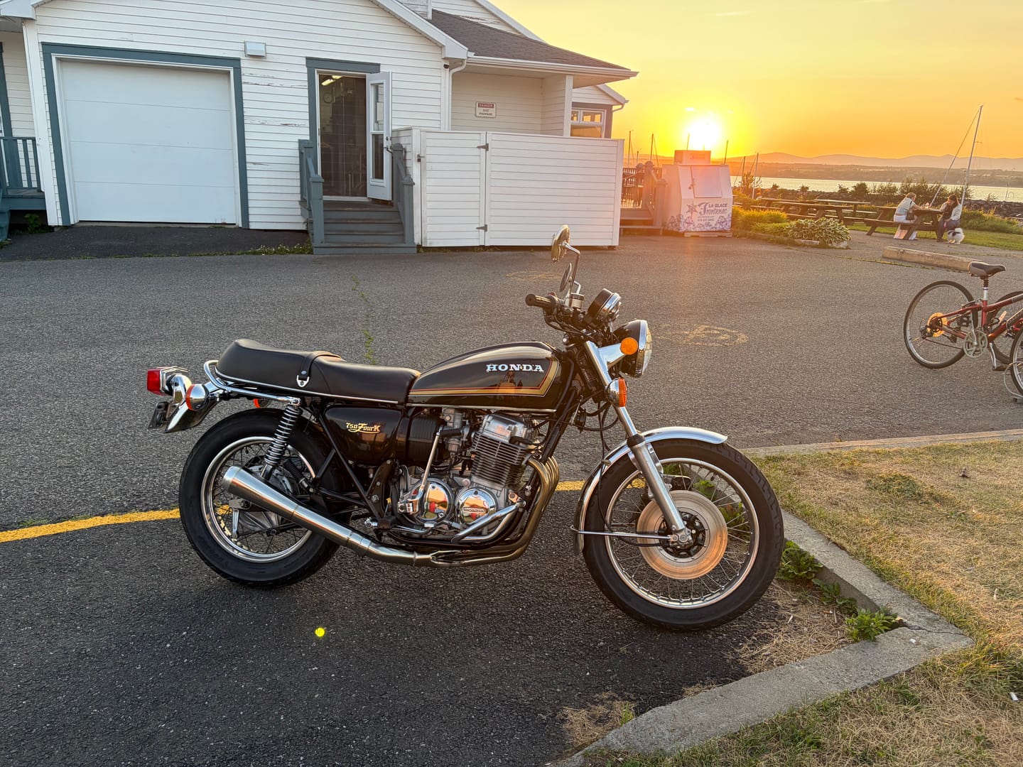 Customer photo review of Universal Motorcycle H4 LED Bulb
