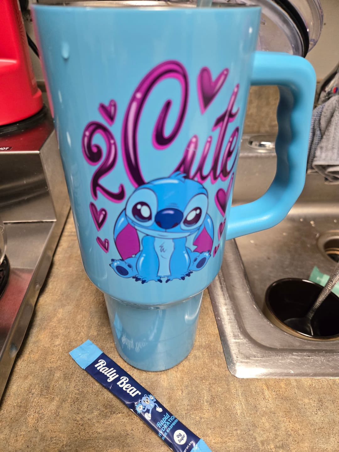 Customer photo review of Start Pack + Rally Bottle
