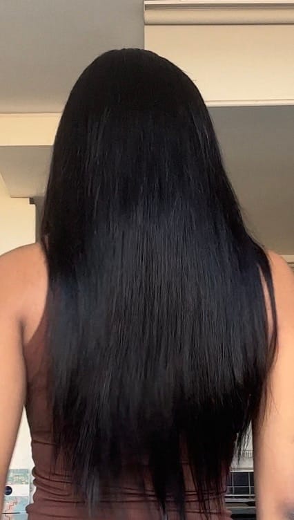 Customer photo review of JORDYN - Brazilian 4x4 Lace Wig