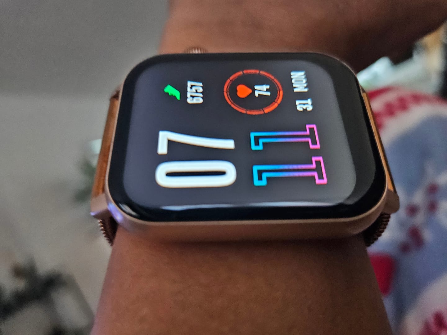 Customer photo review of Siltcon Smartwatch Heren & Dames Pro - Goud