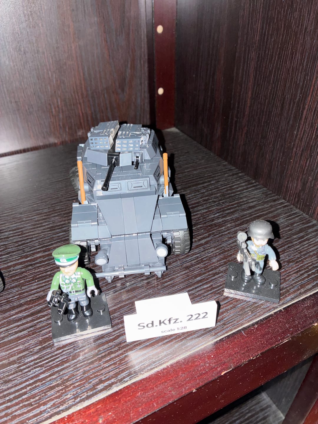 Customer photo review of COBI Sd.Kfz. 222 Armored Vehicle: Set #2657