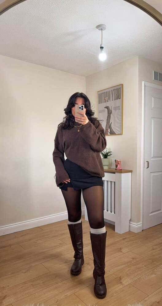 Customer photo review of Ironfit figurformende Fleece-Leggings