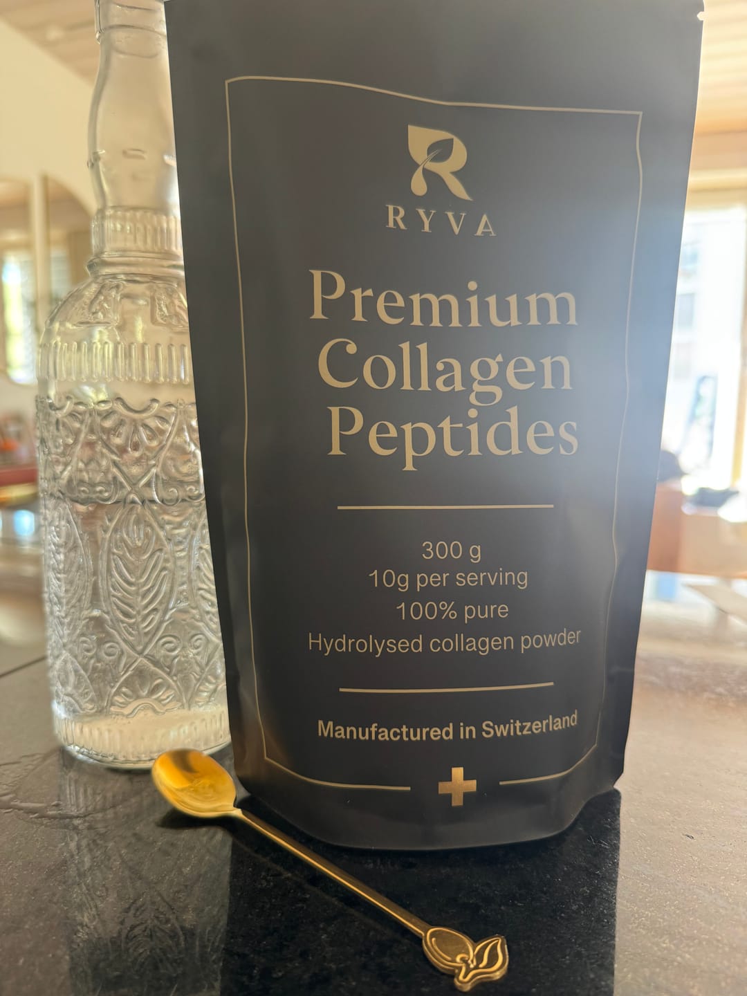 Customer photo review of RYVA Premium Collagen Peptides | 300 g = 30 Portionen