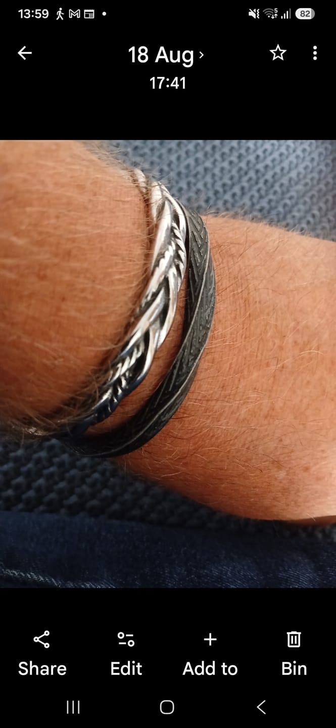 Customer photo review of WOVEN COVENANT.