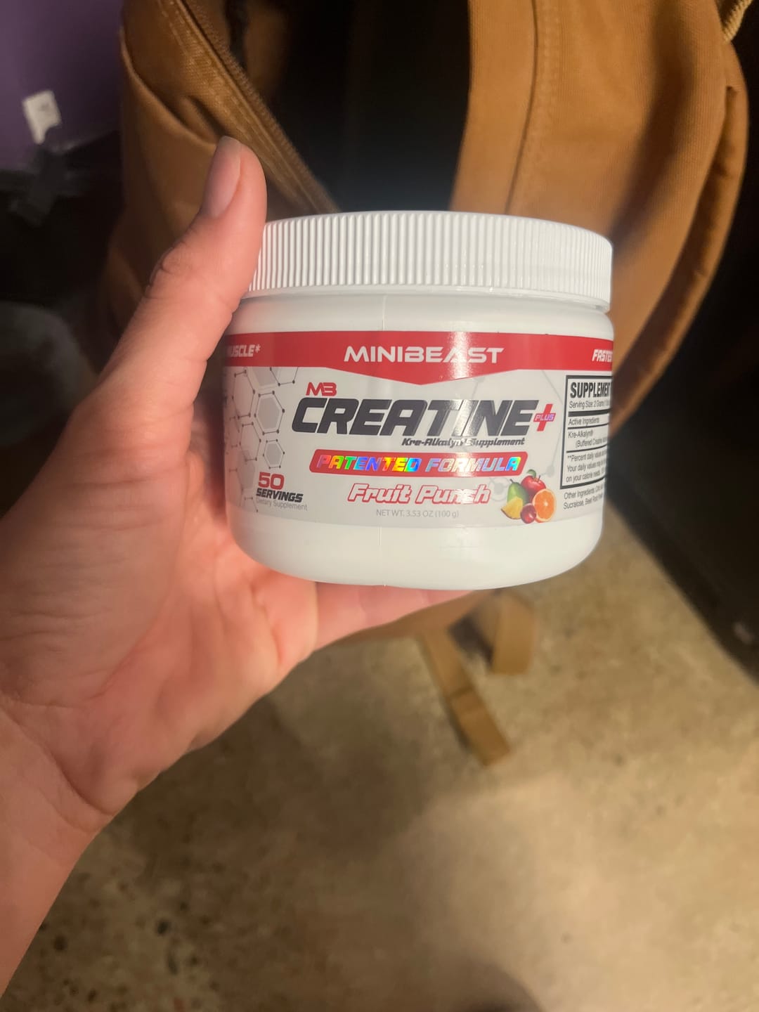 Customer photo review of MB Creatine Plus+