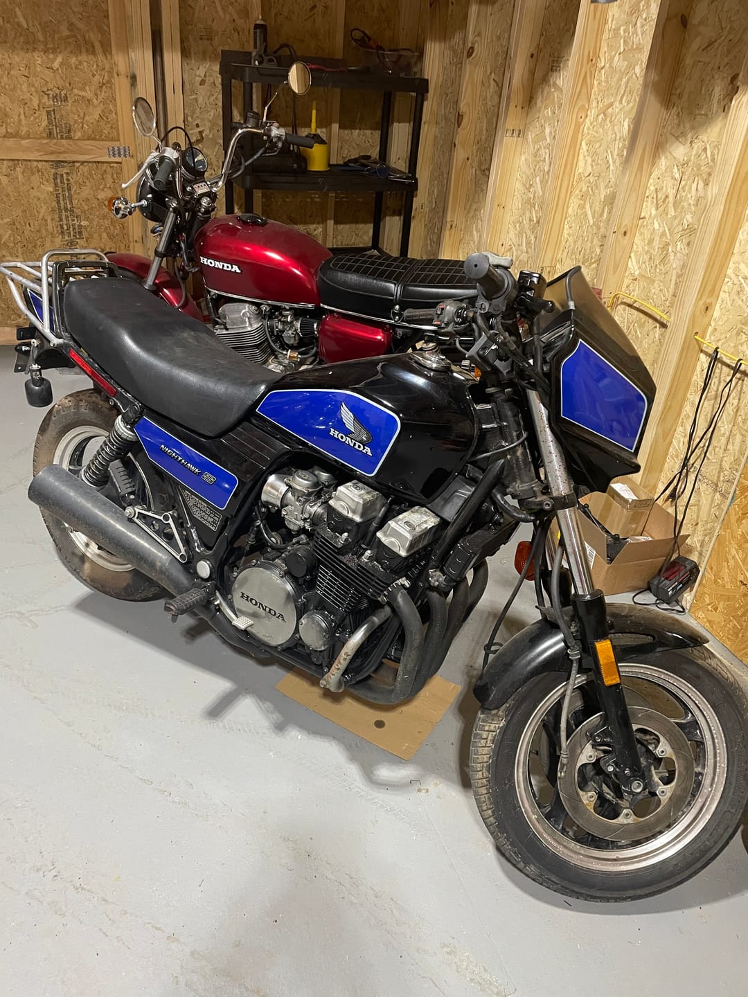 Customer photo review of 1984-86 Honda CB700SC Front Caliper Rebuild Kit
