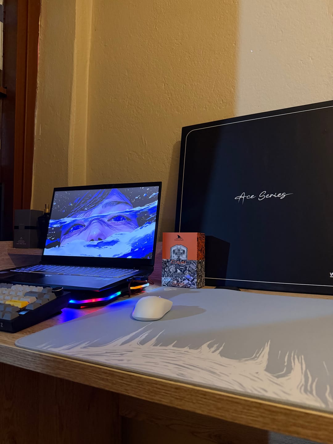 Customer photo review of Darmoshark M3 Micro Pro Wireless Mouse