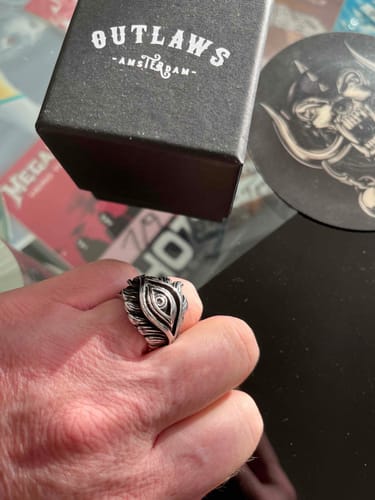 Customer photo review of Feather Eye.