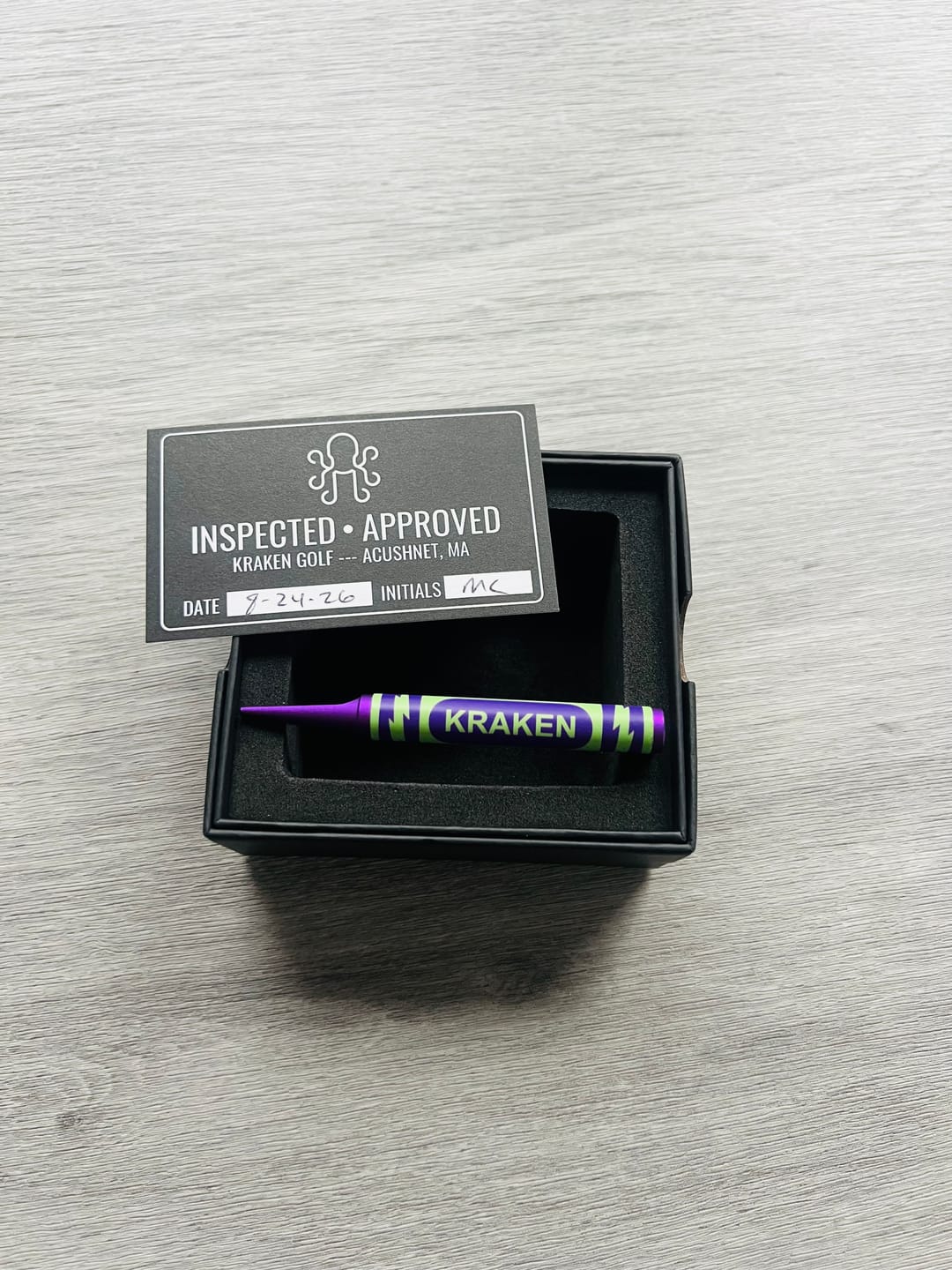 Customer photo review of 💜 TRANSFUSION — SATIN PURPLE CRAYON DIVOT TOOL