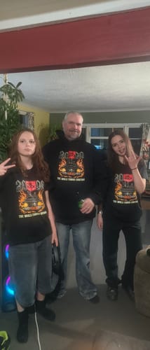 Customer photo review of The Rock 2000 Event Hoodie 2026