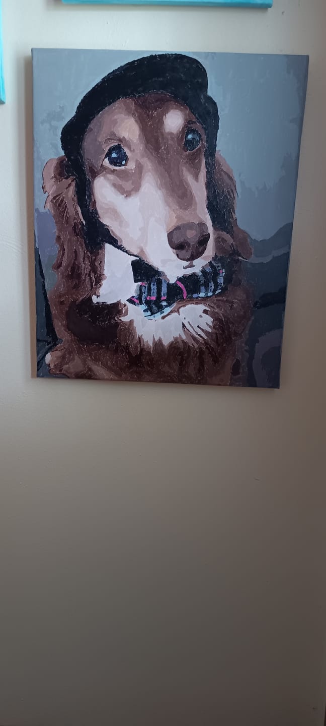 Customer photo review of Paint your photo