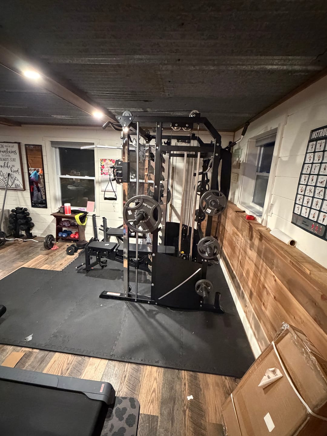 Customer photo review of X4 Bench Leg Extension/Curl Attachment