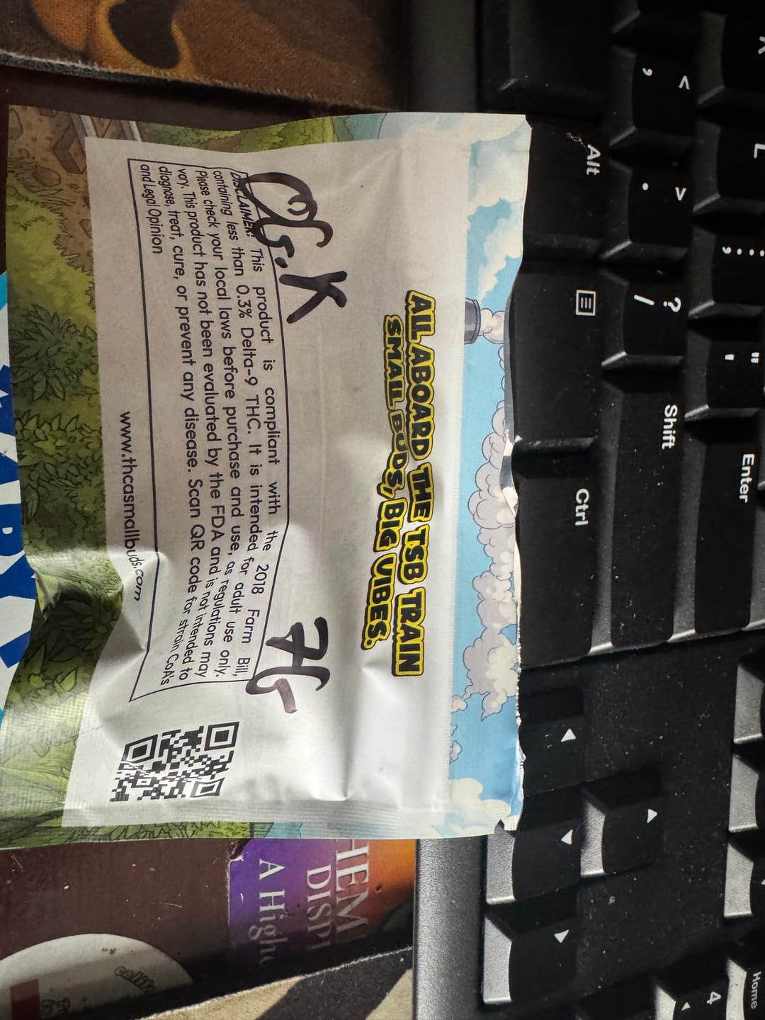 Customer photo review of OG Kush THCA Autoflower