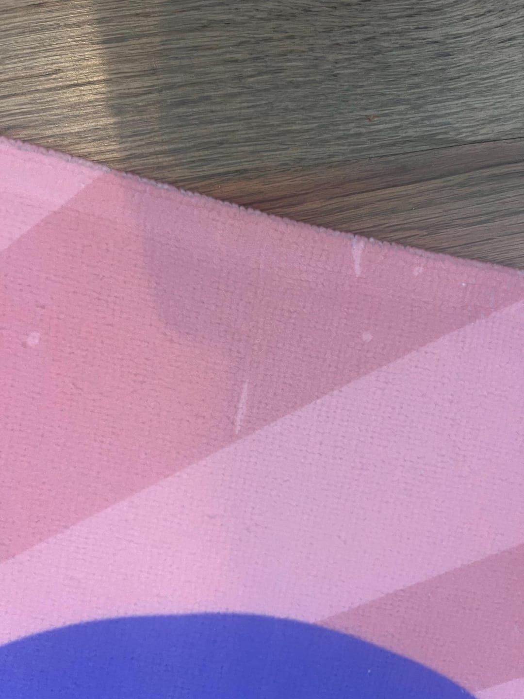 Customer photo review of Personalized Retro Beach Towel: Groovy Custom Name Bath Towel