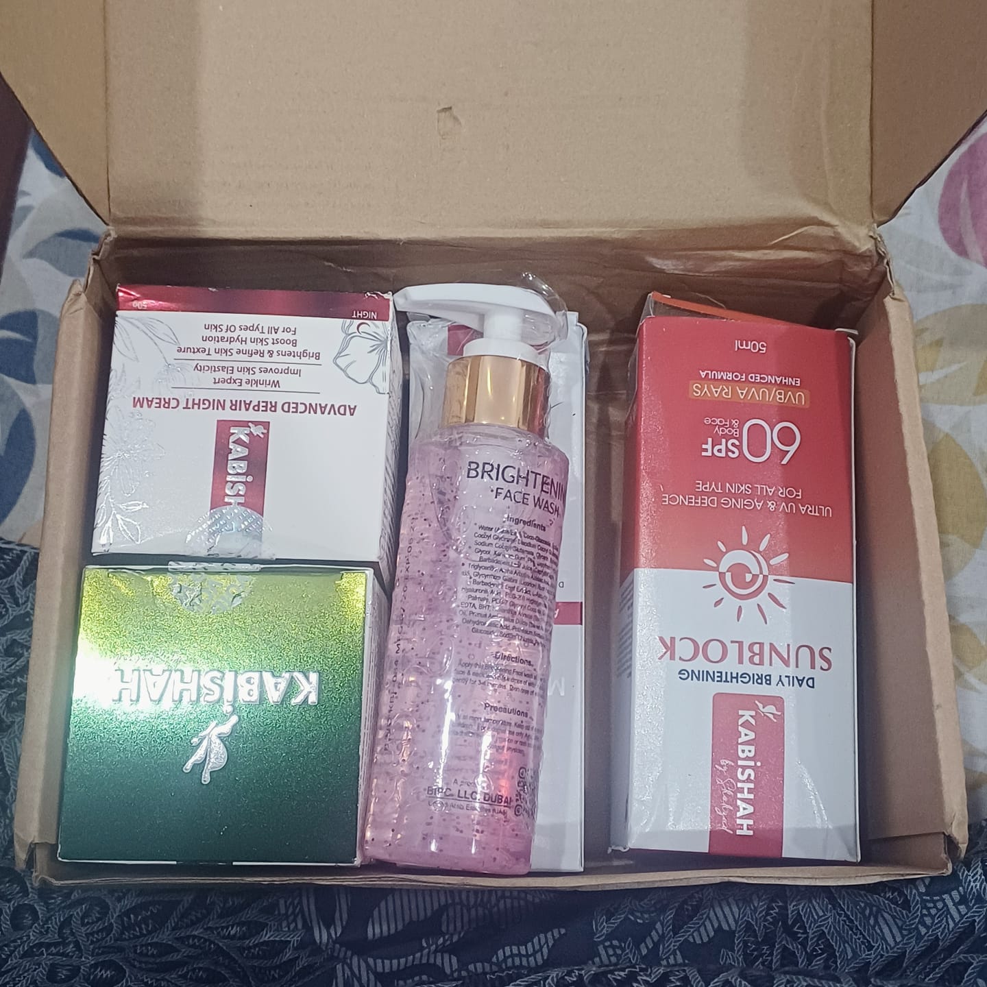 Customer photo review of Hand & Foot Brightening Bundle