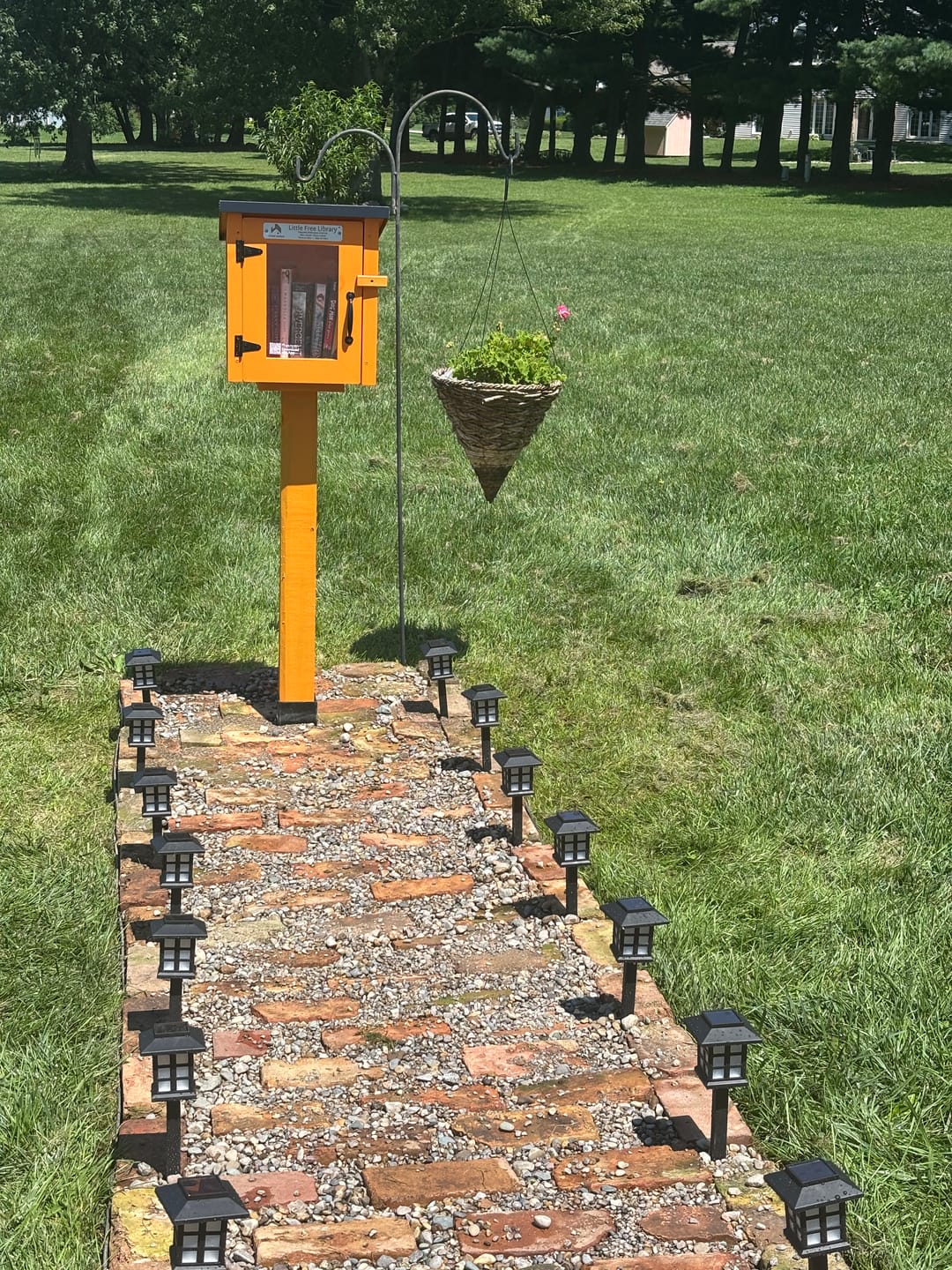 Customer photo review of Mini Shed Kit Little Free Library