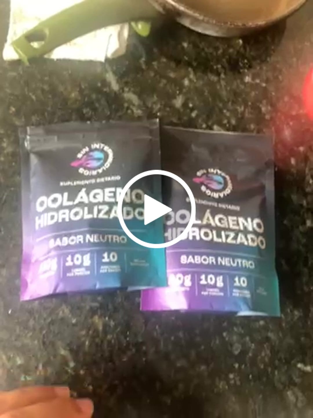 Customer video review of Colágeno Hidrolizado