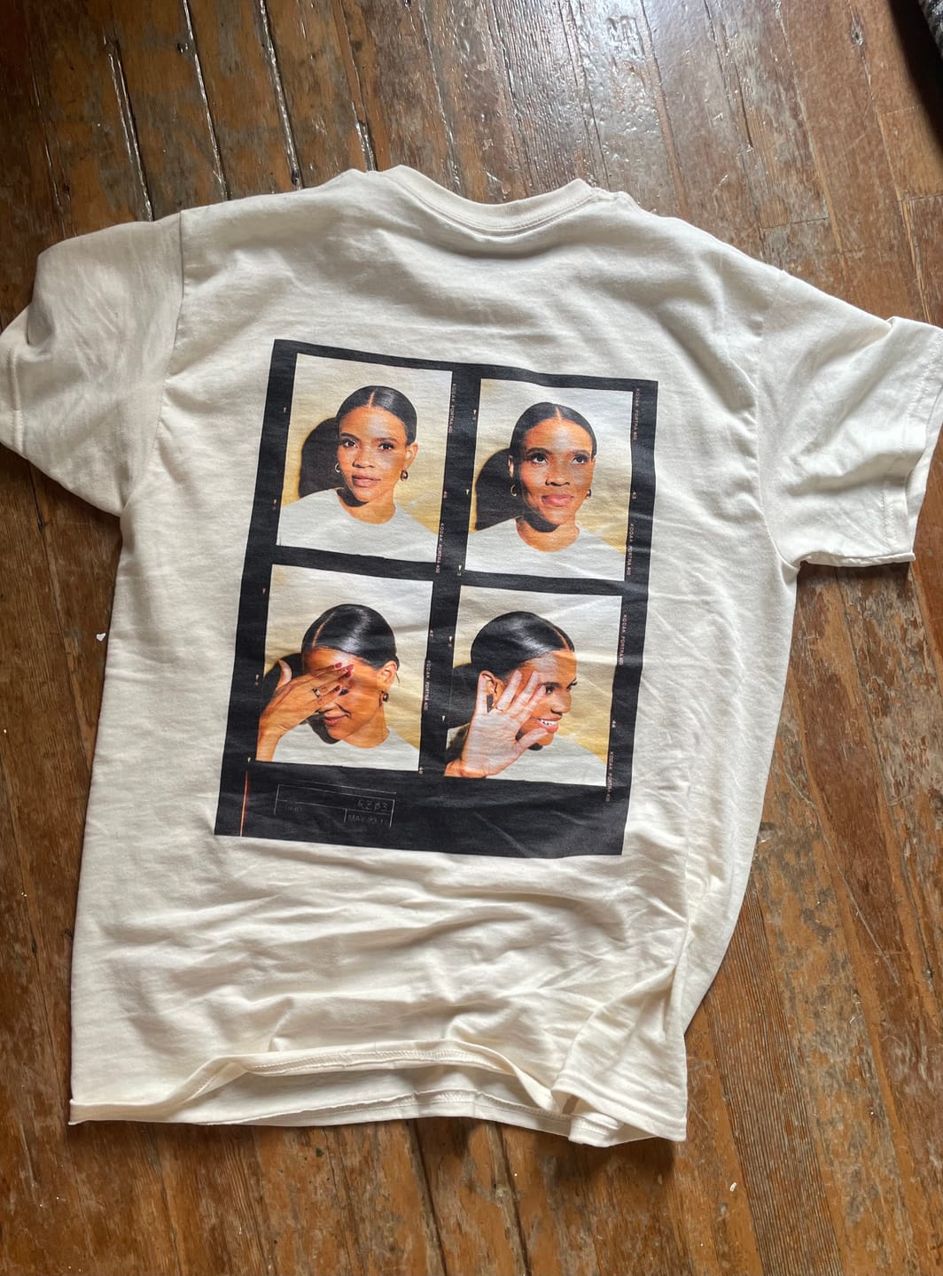 Customer photo review of Strike A Pose T-Shirt