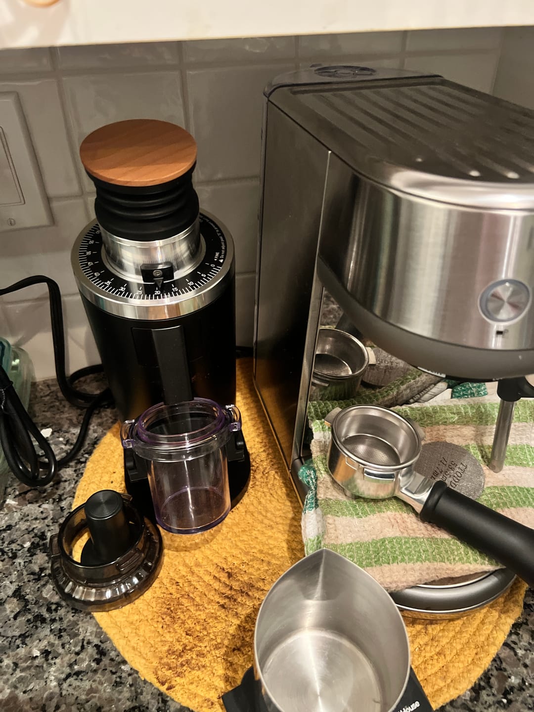 Customer photo review of DF Grinders - DF54 V3 All-Purpose Coffee Grinder (120V)