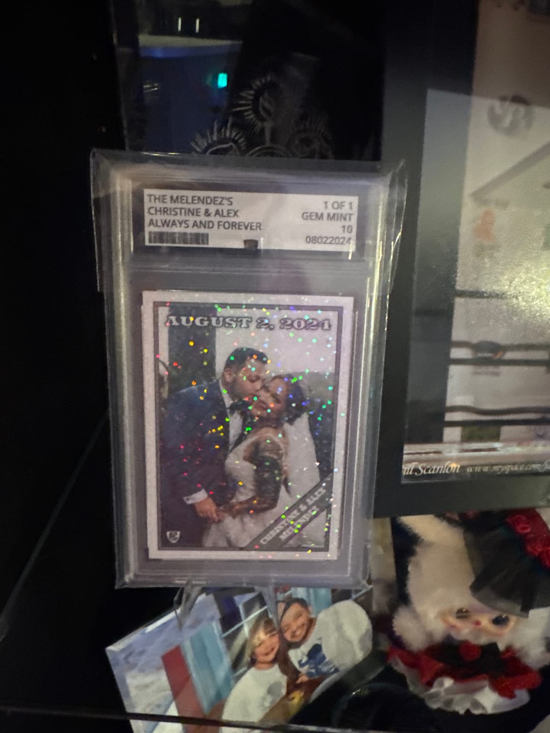 Customer photo review of Couple Graded Card (Quick Buy)