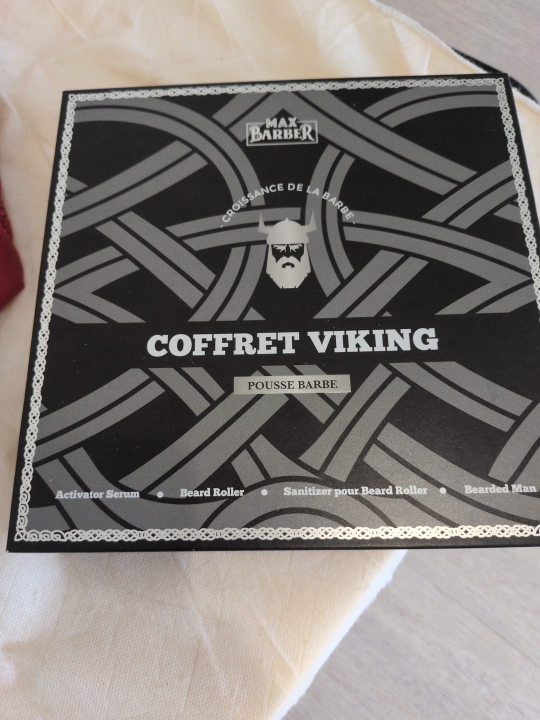 Customer photo review of Kit Pousse Barbe Complet | Coffret Viking
