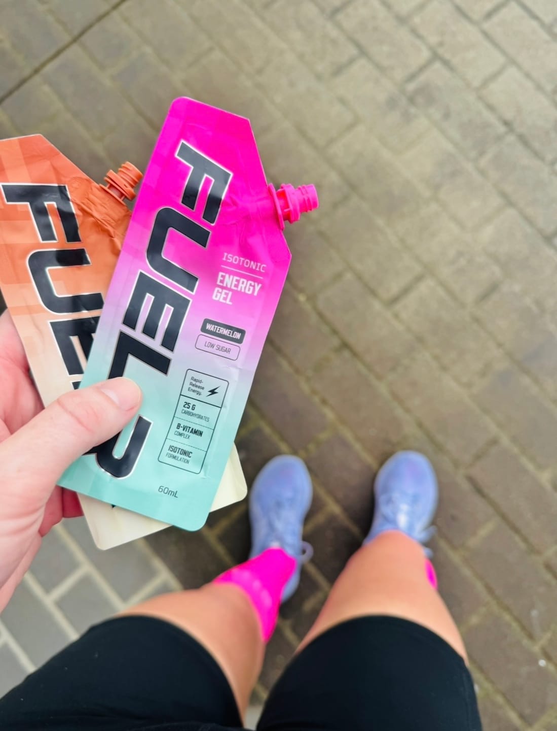 Customer photo review of ISOTONIC ENERGY GELS BUNDLE