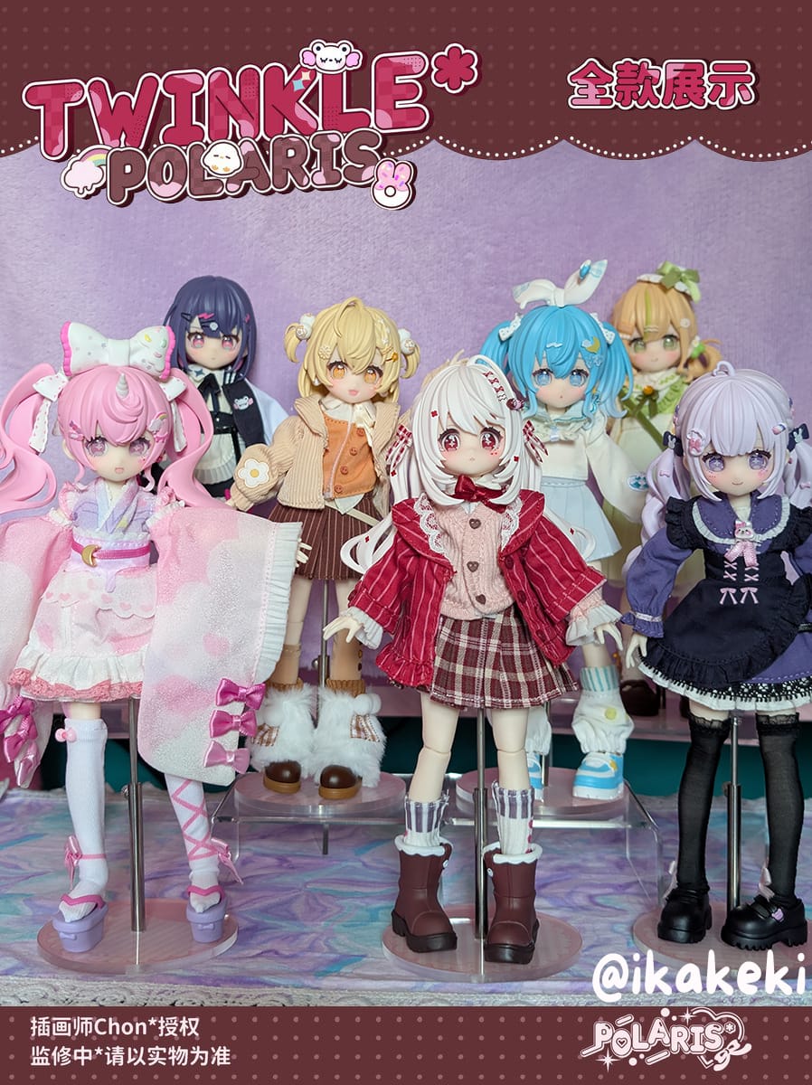 Customer photo review of Twinkle Polaris Series 1/8 Action Figure BJD Blind Box