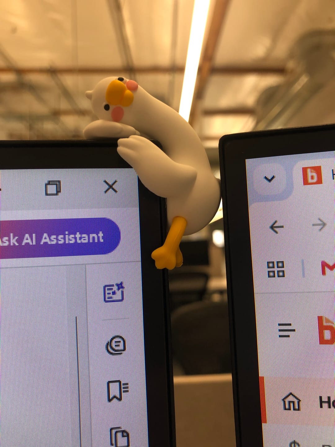 Customer photo review of Lazy Duck Desk Figurines