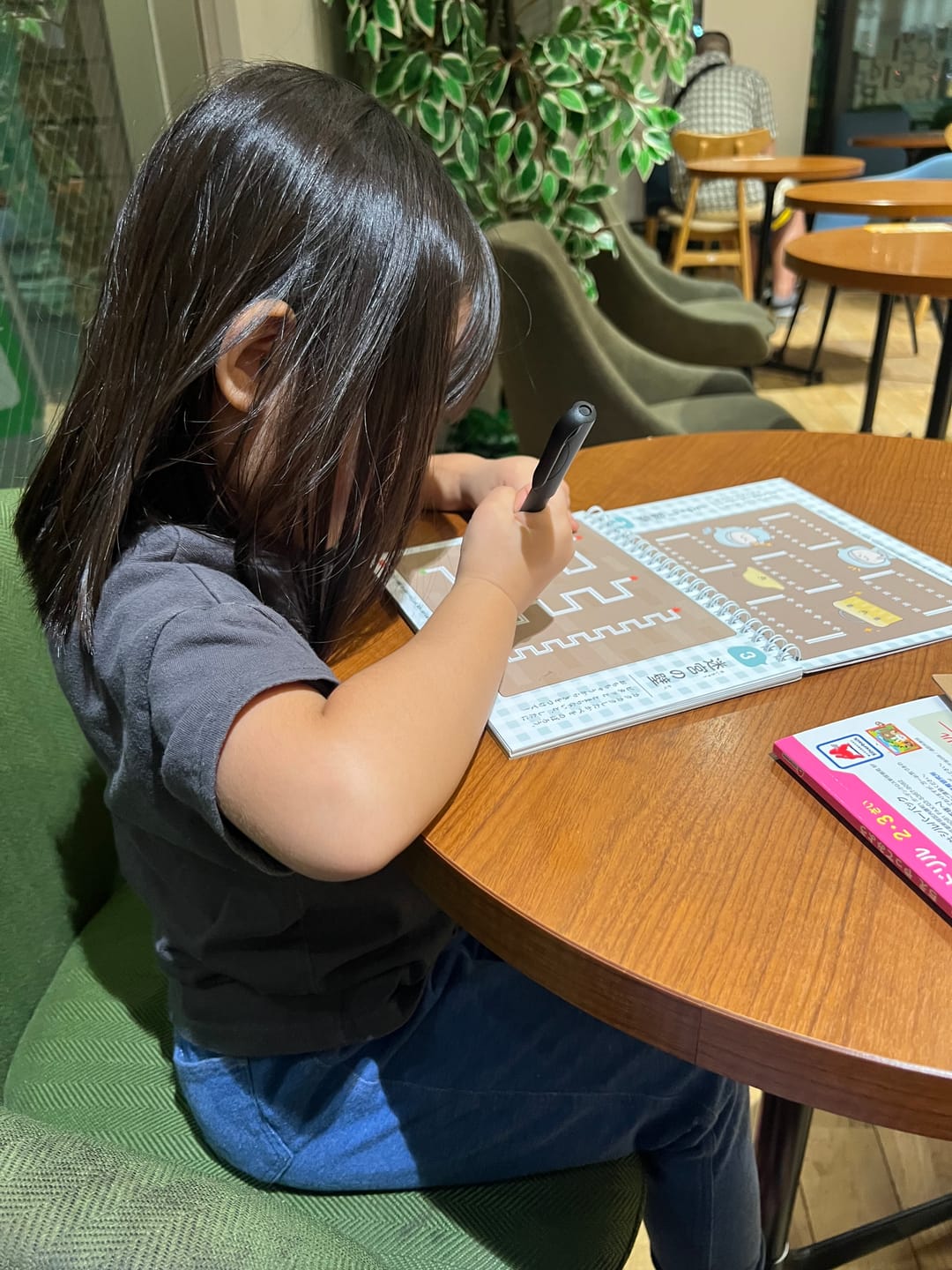 Customer photo review of まほうのドリル かくちから 書くための土台をつくる 数字・運筆ワーク