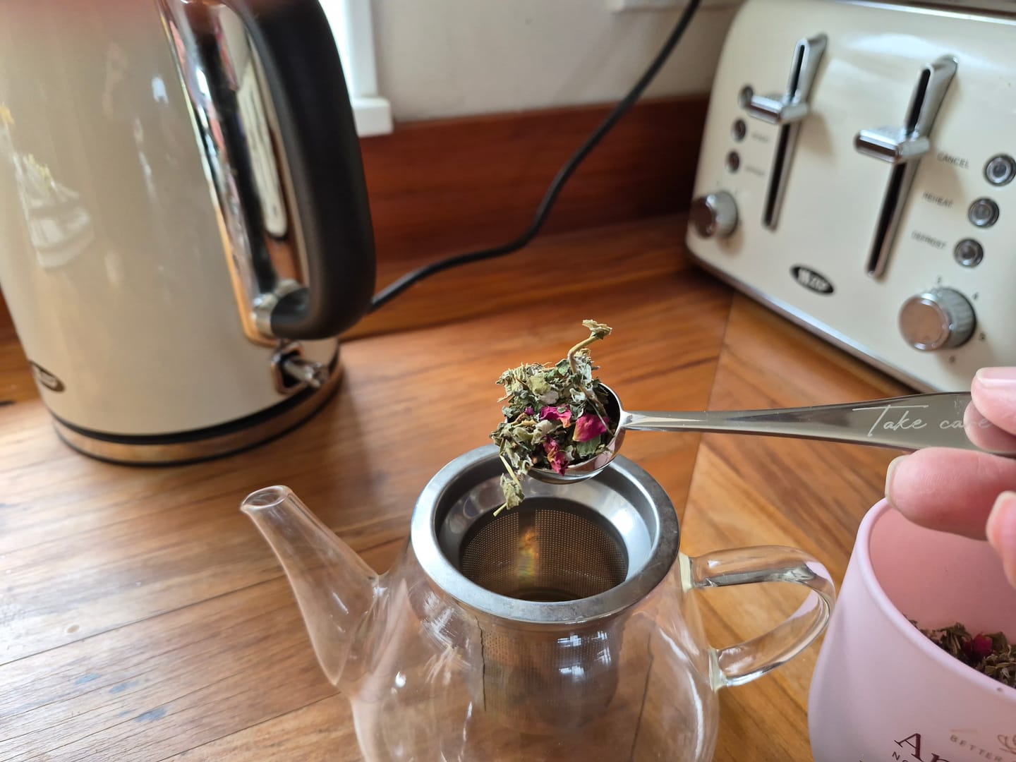 Customer photo review of Tea Scoop - Silver