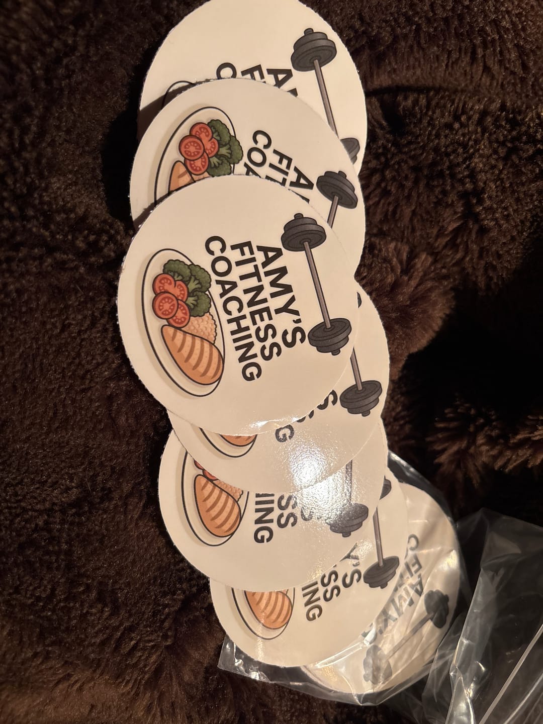 Customer photo review of 50 Custom Stickers for $19