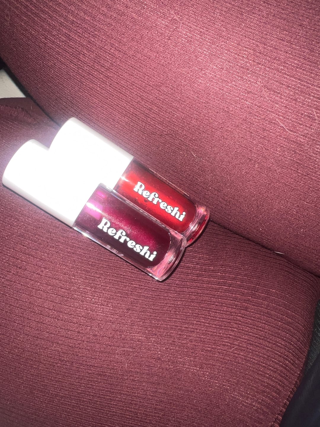 Customer photo review of Lovely Tinted Lip Oil