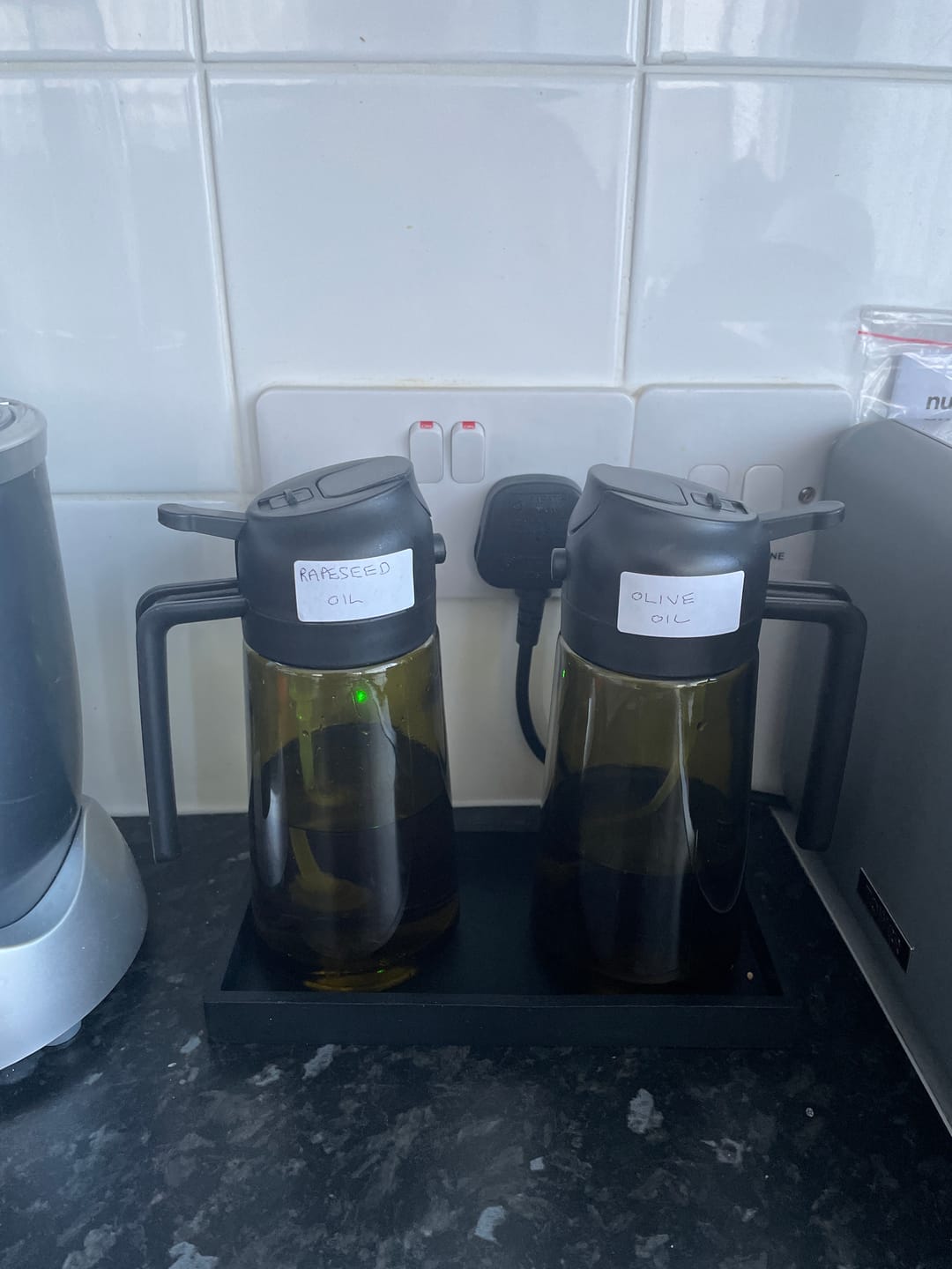 Customer photo review of 2 in 1 Oil Dispenser