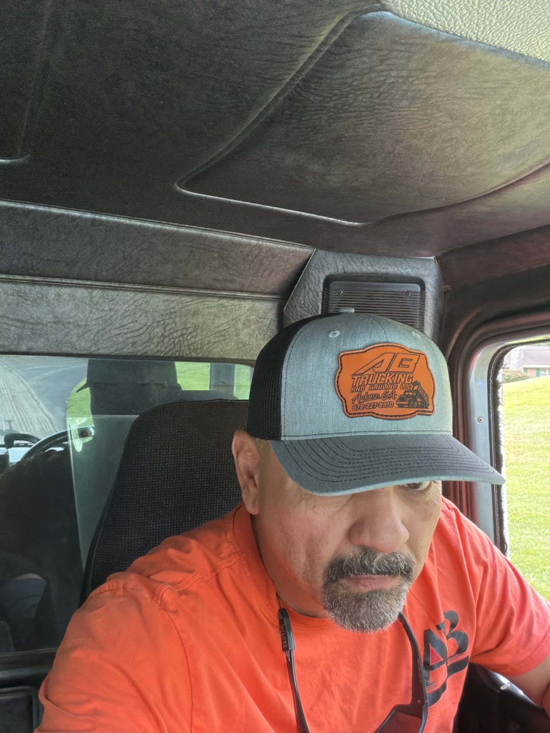 Customer photo review of Richardson 112 Custom Leather Patch Hats