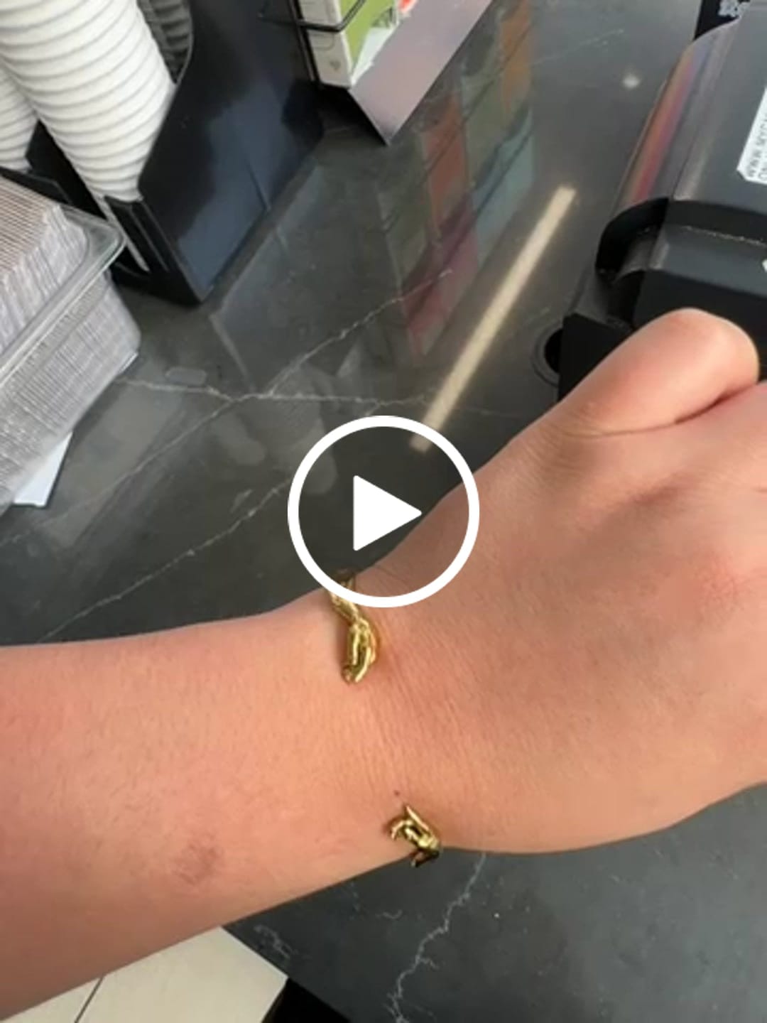 Customer video review of Creation of Adam Cuff V2