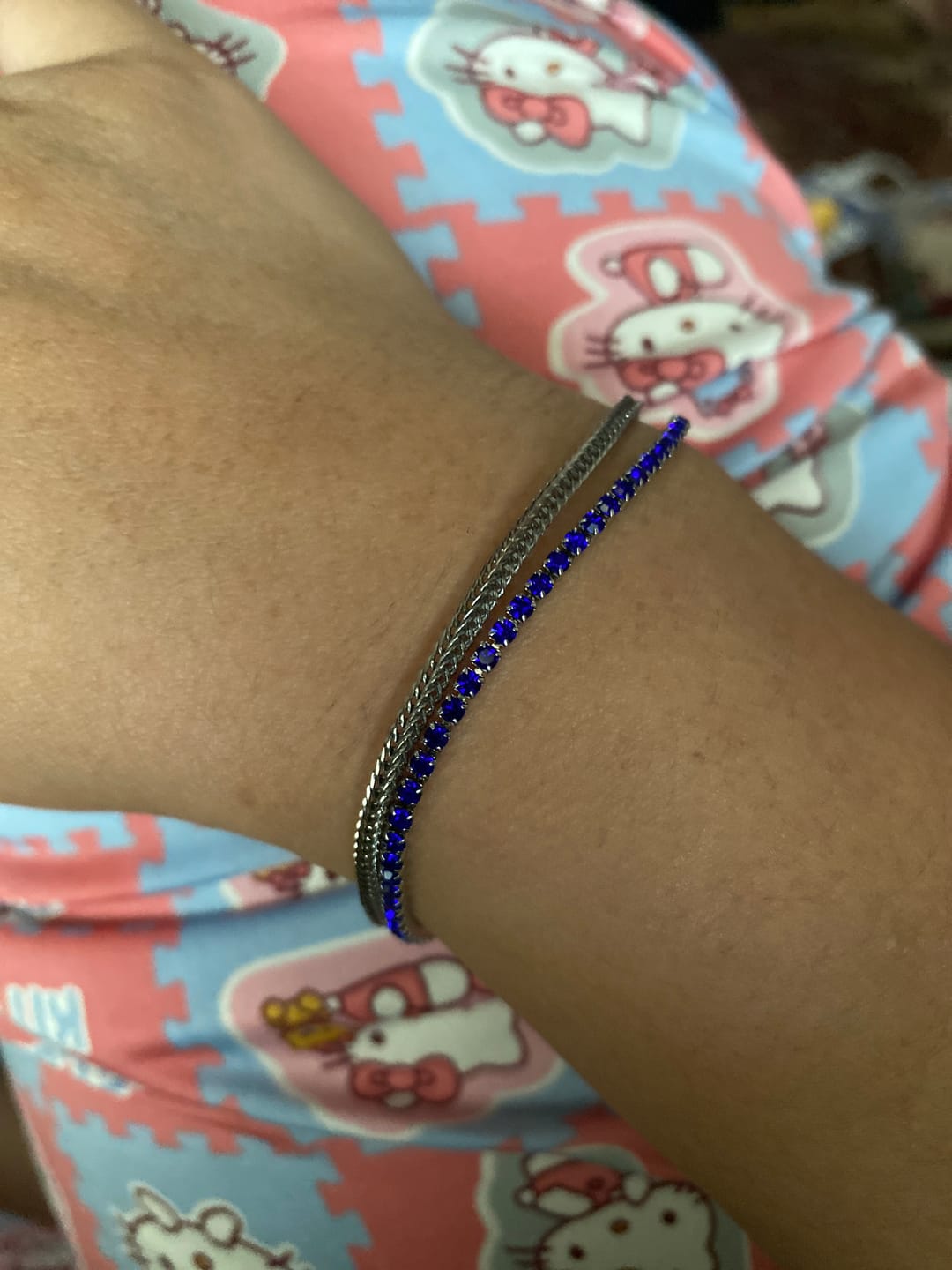 Customer photo review of Hailey Birthstone Bracelet