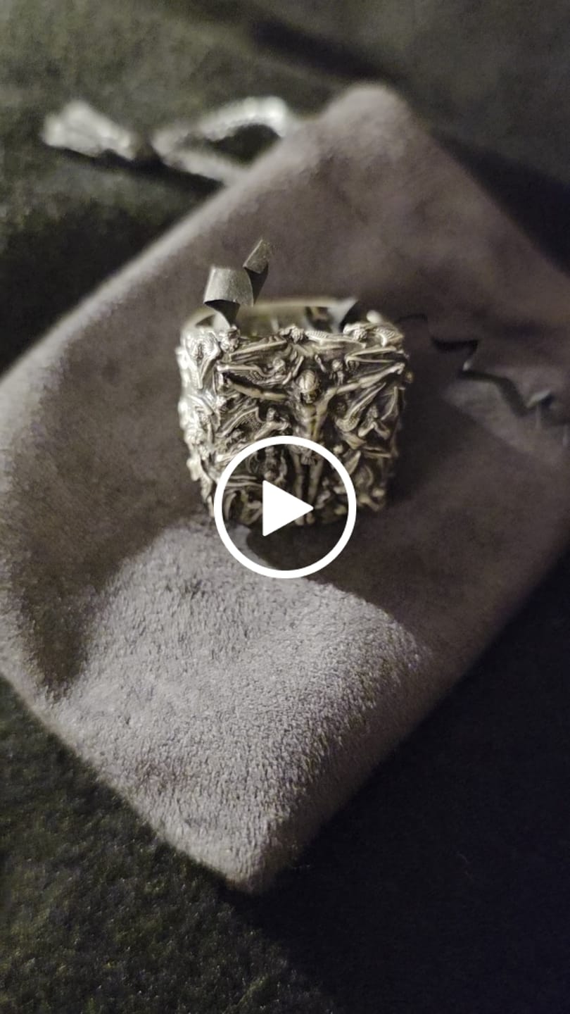 Customer video review of Mourning Angels Ring