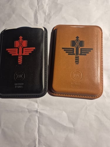 Customer photo review of MANOWAR MONEYCARD WALLET BROWN