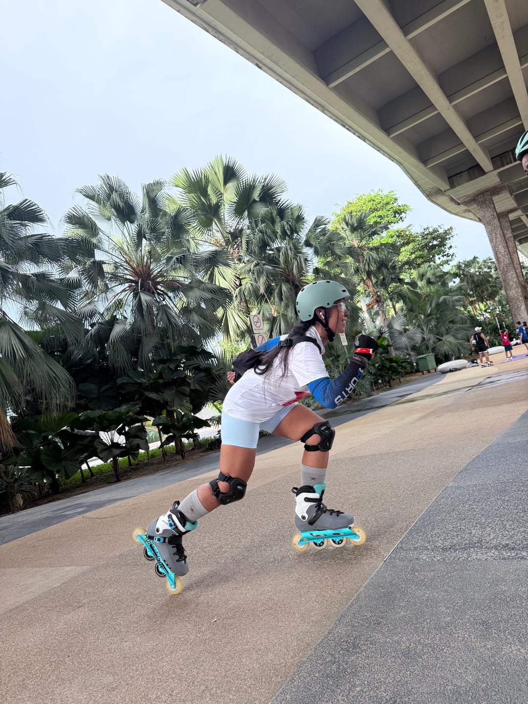 Customer photo review of Rollerblade Skate Gear Knee Pad